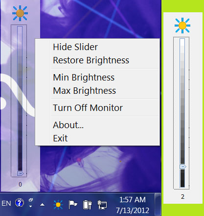 adjust brightness on dell monitor